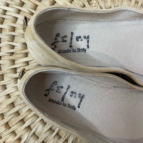French Sole FS/NY Sloop Ballet Flats in Nude Suede Women’s Size 6.5 - Picture 6 of 12